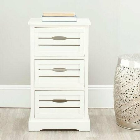 Safavieh Samara Cabinet - Distressed Cream AMH5713A